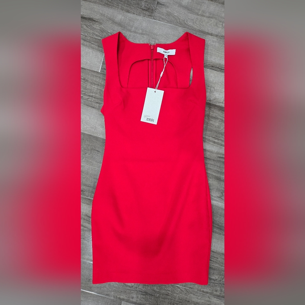 Revolve LIKELY Nyc Red Dress Size 0